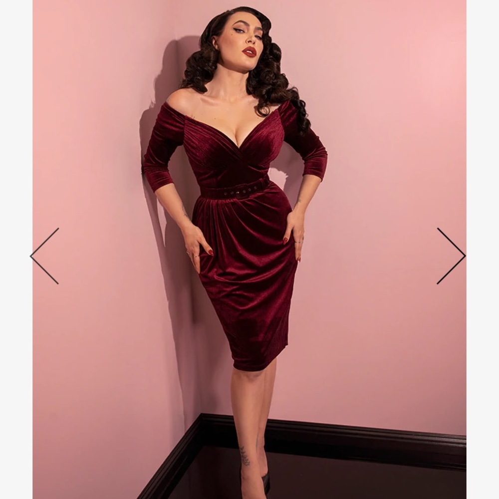 Starlet Wiggle Dress Vixen by Micheline Pitt